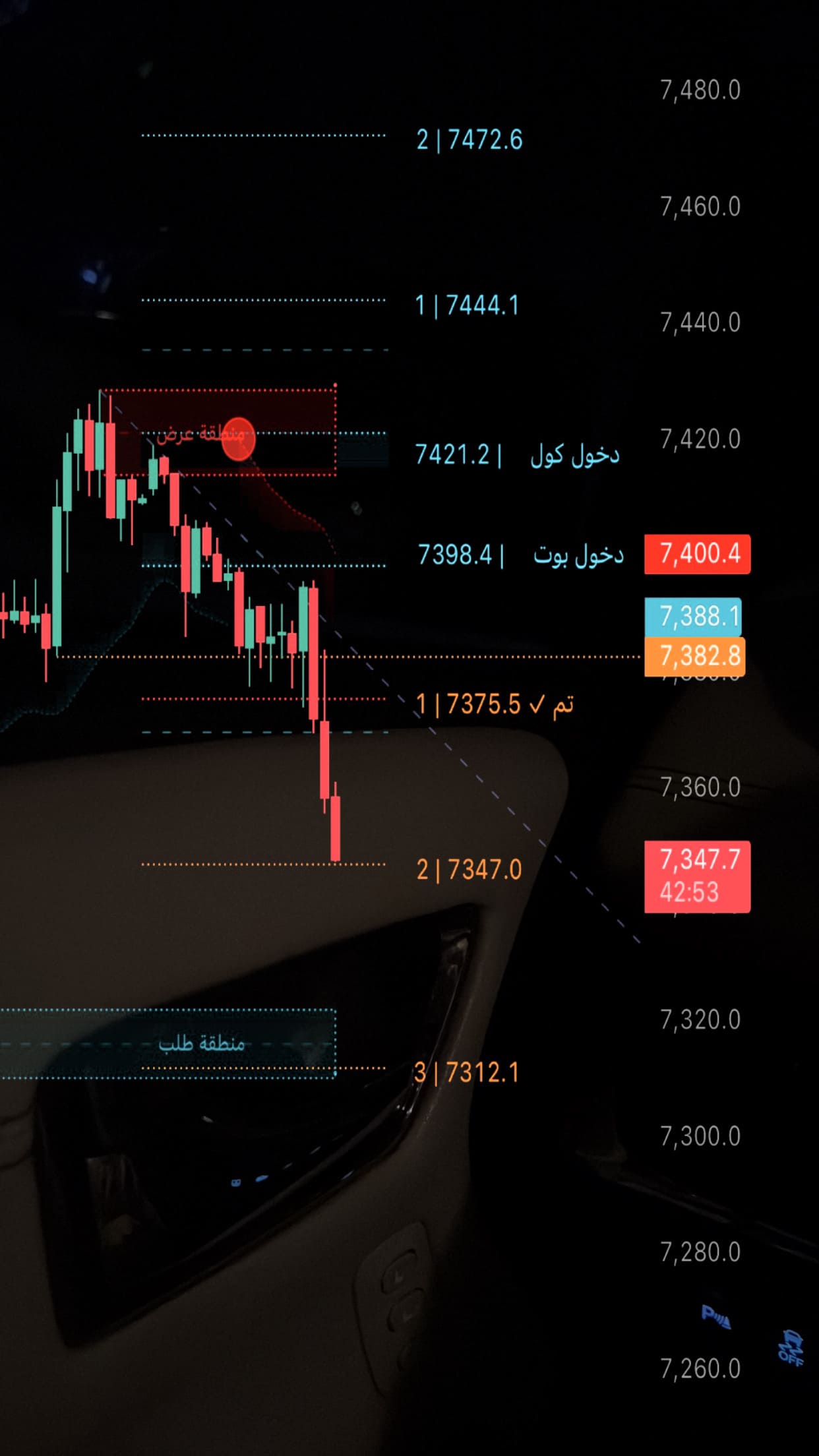 واجهة الحاسبات الداكنة